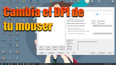 COMO CAMBIAR EL DPI DE TU MOUSER GENERICO CON LUCES RGB PARA FREE FIRE