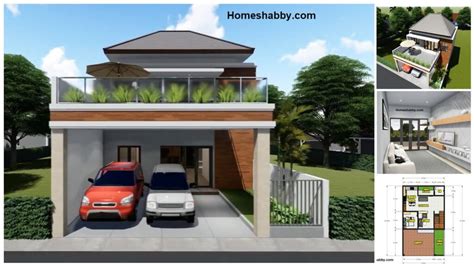 Desain Rumah Minimalis Lantai Carport