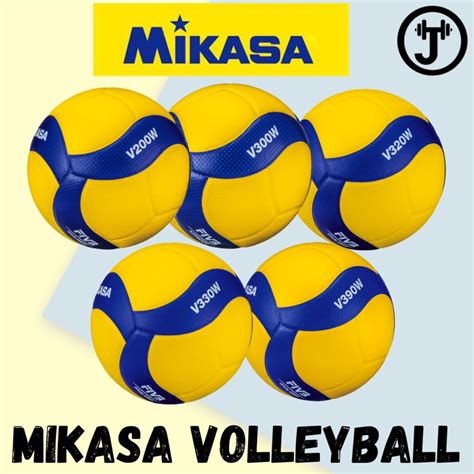 Mikasa Volleyball V200w V300w V320w V330w V390w 100 Original Shopee Malaysia