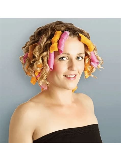 10 Pieces 30cm Magic Hair Curlers Heatless Curlers No Heat Spiral Curls