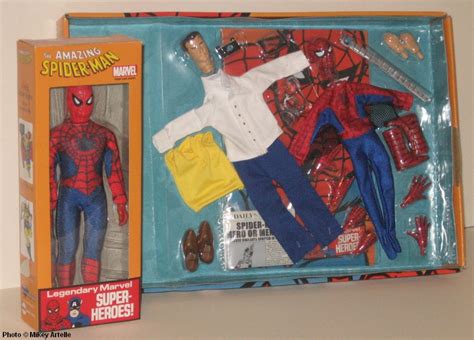 Mikeys Dolls Reissued Mego Spider Man By Emce Toys And Dimond Select