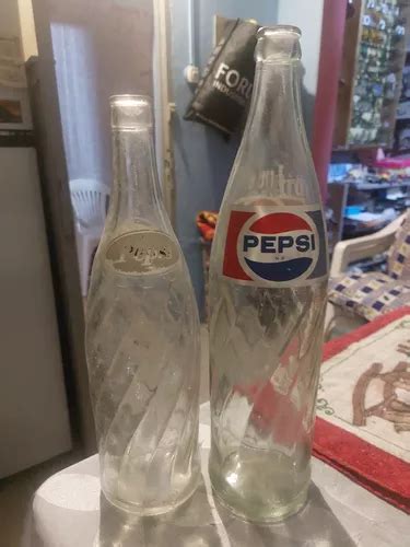 Antiguas Botellas De Refresco Pepsi Cola Lt Cada Una Cuotas Sin