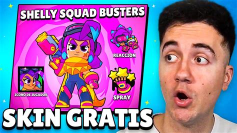 INCREÍBLE SKIN GRATIS PARA TODOS EN BRAWL STARS YouTube