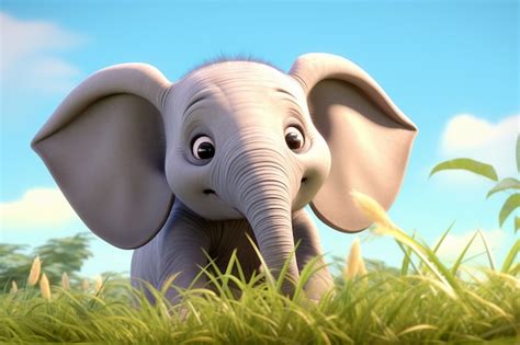 L Phant Mignon Dans La Nature Photo Gratuite