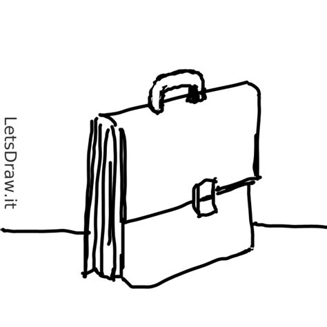 How To Draw Briefcase Qg Xxor Png Letsdrawit