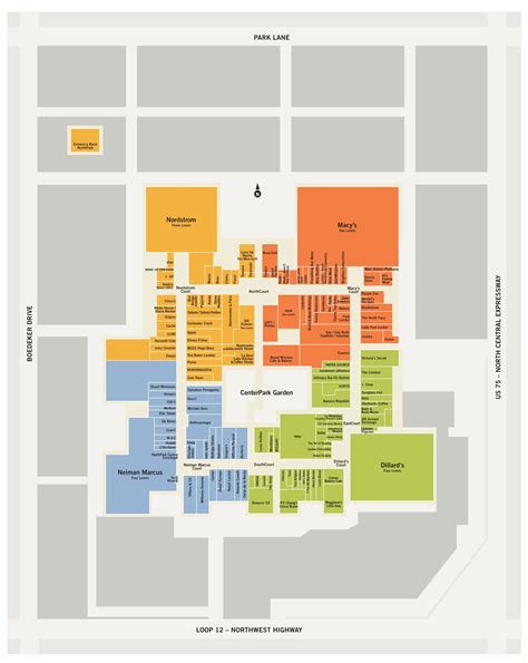 Stoneridge Mall Map Pleasanton