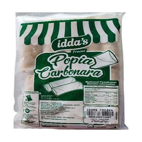 Idda's Frozen Carbonara Popia - 250g