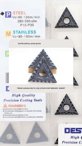 Carbide Tnmg Cq Lf For Cnc Machine At Rs In Rajkot