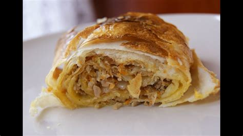 СЫТНО И ВКУСНО| Мясной рулет в лаваше - YouTube