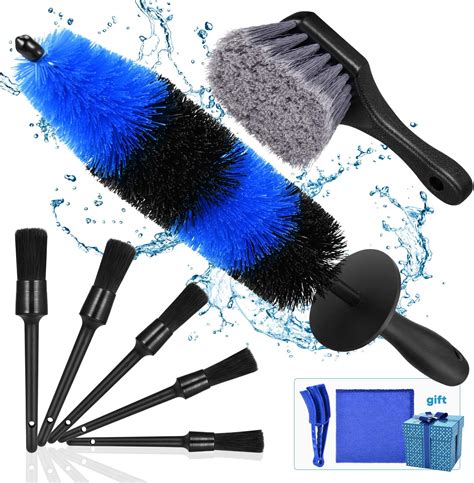 Kohree Car Detailing Brushes Set Car Cleaning Brushes Wheel Tire