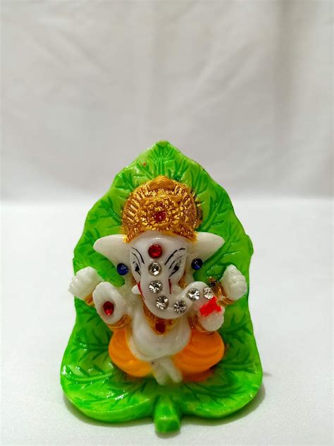 Sri Sainath Enterprises Ganesh Idol For Car Dashboard Lord Ganesh