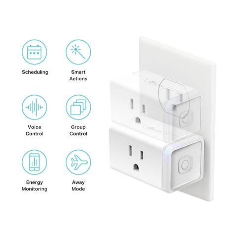 EP25P4 | Kasa Smart WiFi Plug Slim with Energy Monitoring, Apple HomeKit Supported | TP-Link