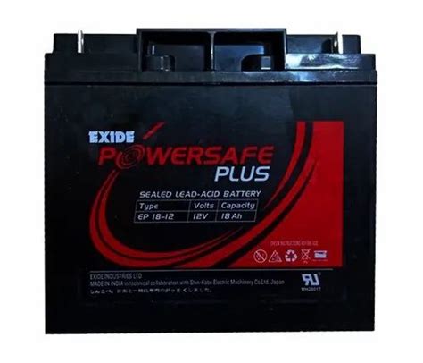 Exide Smf Battery 12v 18ah At Best Price In New Delhi By Sintech Power Systems Id 25639817873