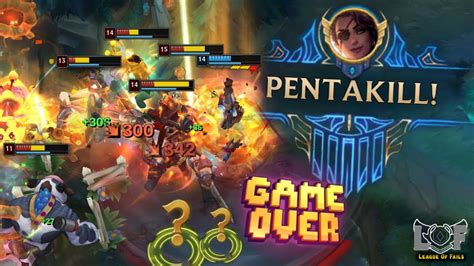 Best Pentakill Montage 2021 Ep 66 League Of Legends 1v5 Outplay