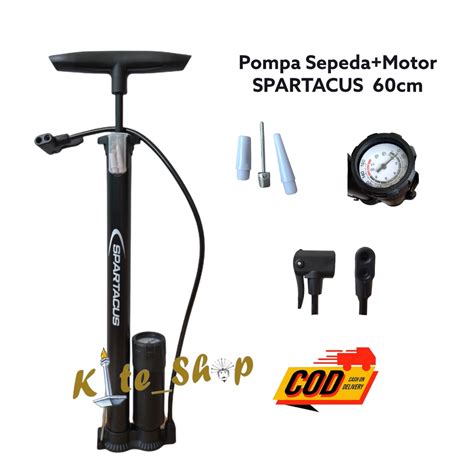 Jual Cod Pompa Ban Tabung Meter Sepeda Motor Mobil Bola Kompa Angin