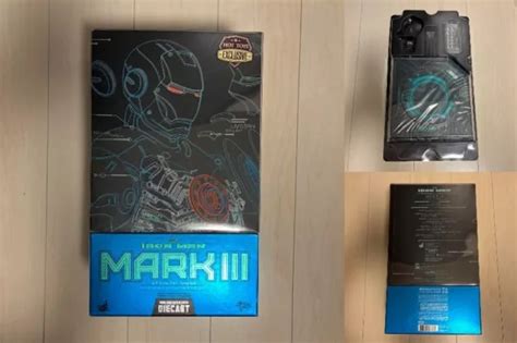 HOT TOYS MMS D Iron Man Mark III Stealth Mode Ver Used Rare Japan EUR PicClick FR