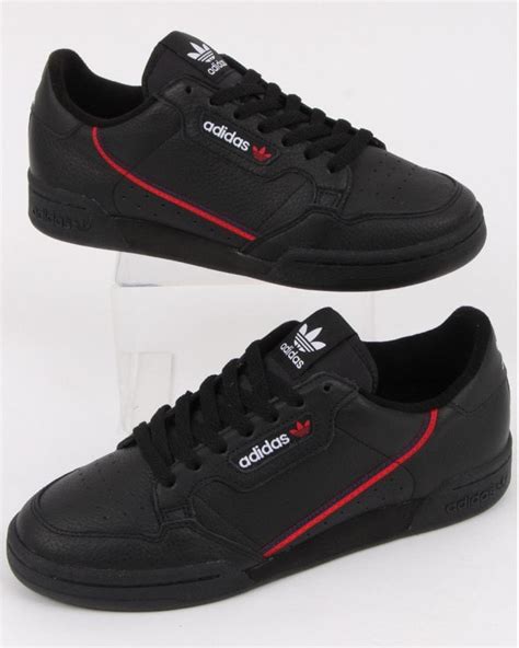 Adidas Continental 80 Trainers Black 80s Casual Classics