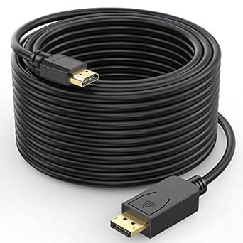 Uvooi K Displayport Dp To Hdmi Cable Ft Display Port To Hdmi Cable