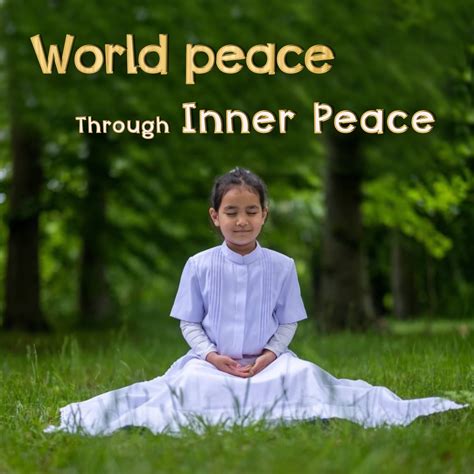 Phra Sanitwong On Twitter Wolrd Peace Through Inner Peace วัน