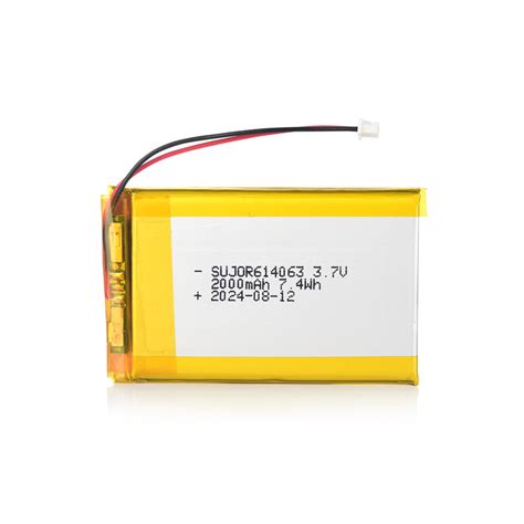 Li Polymer Battery Supplier 3 7V 614063 2000mAh