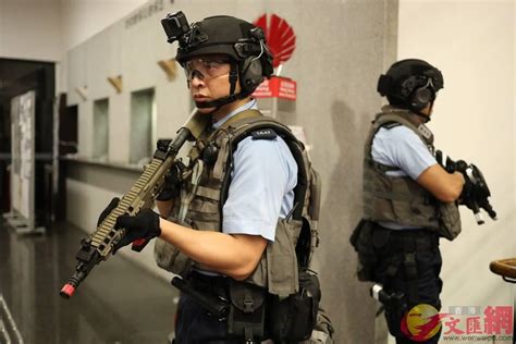 港警中環大會堂反恐演習模擬音樂會遇襲 香港文匯網