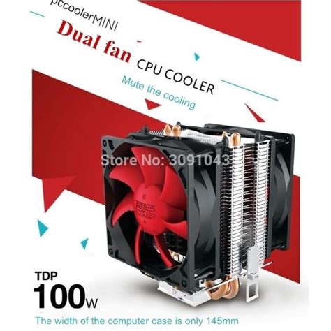 Jual Heatsink Fan Hsf Cpu Cooler Intel Amd Heatpipes Not Coller Master