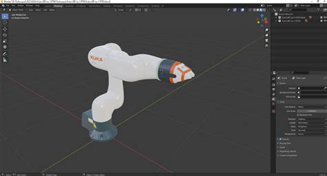 3D Model Kuka LBR Iisy 3 R760 Cobot TurboSquid 2001230