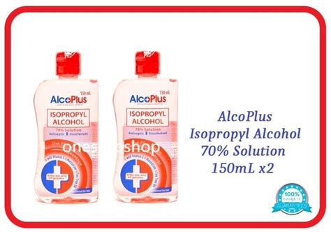 Alcoplus Isopropyl Alcohol Solution Ml X Lazada Ph