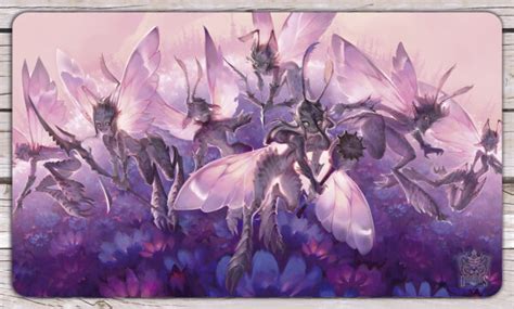 Playmat Magic The Gathering Bitterblossom Dos Reis Playmats