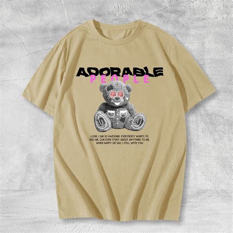 Kaos Teddy Bear Adorable People Akucetakid