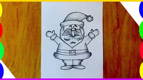 How To Draw Santa Step By Step For Beginners Easy Very Santa Sketch