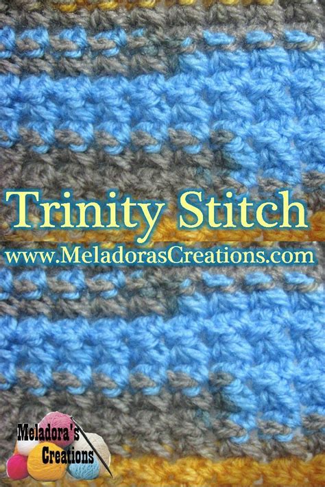 Trinity Stitch Free Crochet Pattern Meladoras Creations Trinity