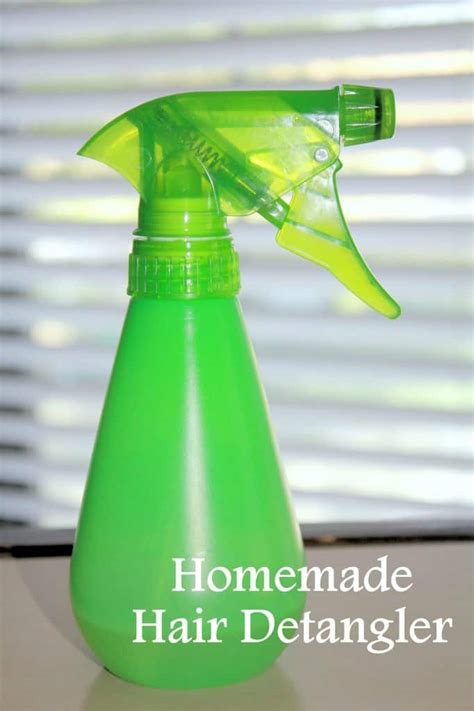 Easy Homemade Hair Detangler Homemade For Elle