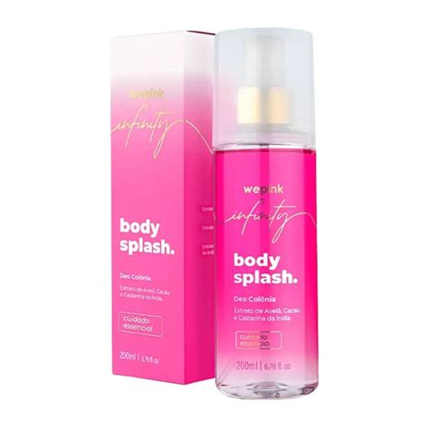 Body Splash Wepink E Bom - Body Splash Infinity Wepink 200 ML | Shopee Brasil