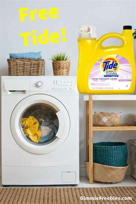 Free Huge Bottle Of Tide Laundry Detergent Freebfinder