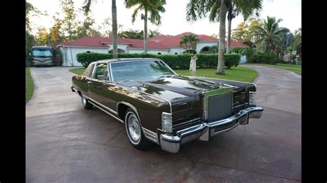 This K Mile Lincoln Continental Town Coupe Was The Last Of The