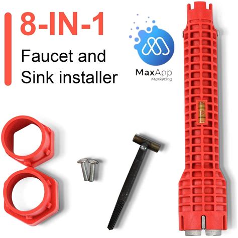 In Faucet And Sink Installer Multifunctional Wrench Tool Sink Keram