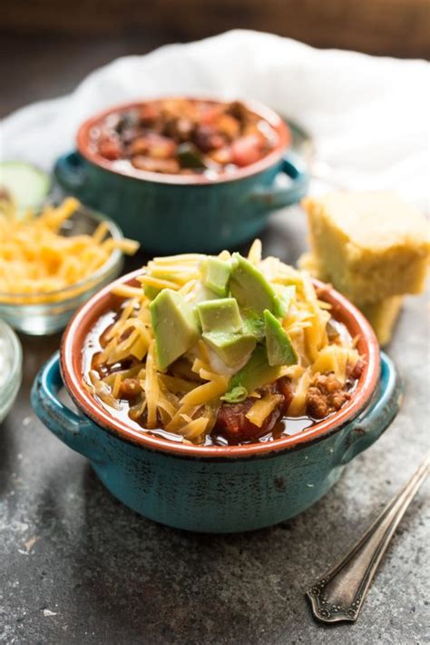 The Best Turkey Chili Nutritious Eats