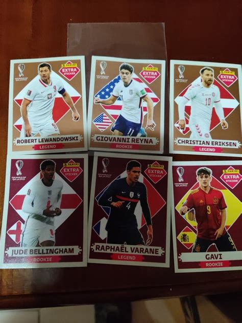 Panini Wc Qatar Lot Of Extra Stickers Catawiki