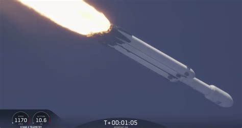 Falcon Heavy Launches Arabsat 6a As Spacex Manages To Recover All Three