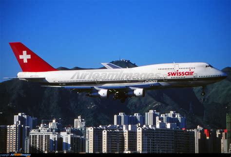 Boeing 747 357 M Swissair HB IGC AirTeamImages