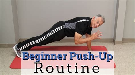 Best Beginner Push Up Routine For Any Level 4 Steps Youtube