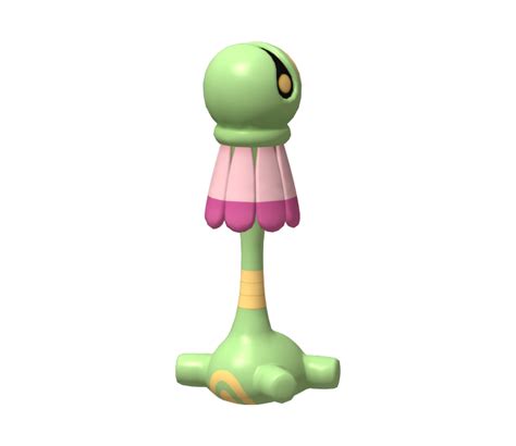 3ds Pokédex 3d Pro 346 Cradily The Models Resource