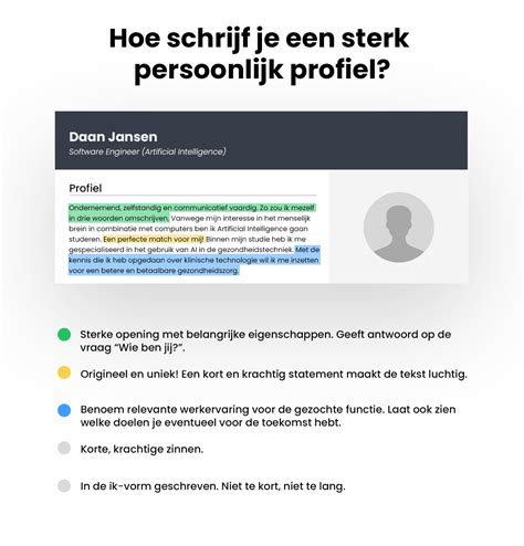 Persoonlijk Profiel Op Je Cv Over Mij Voorbeelden