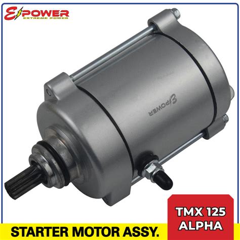 E Power Starter Motor For TMX 125 ALPHA Lazada PH