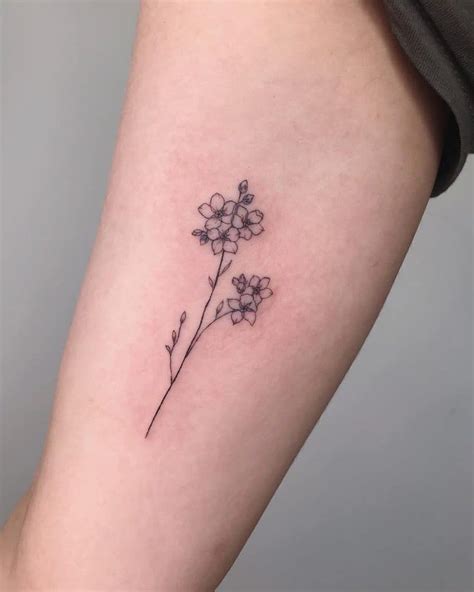 Top Best Forget Me Not Tattoo Ideas Information Guide