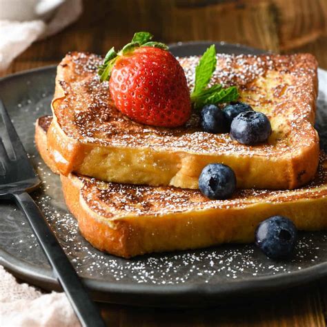 Brioche French Toast Recipe - Secret Ingredient! - Foxes Love Lemons