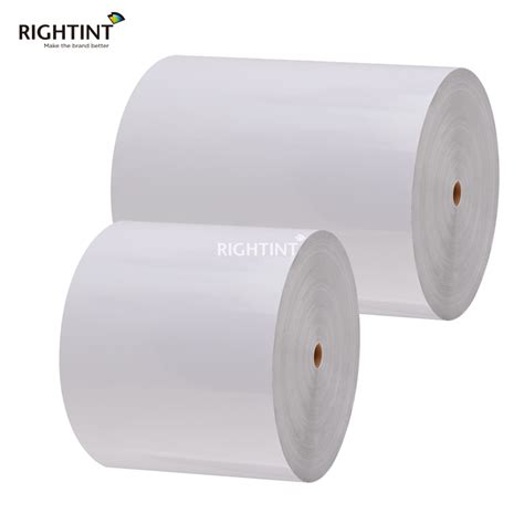 Rightint Carton Metalized Paper PET Flexographic Printing Self Adhesive