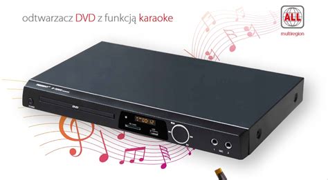 Odtwarzacz Dvd Z Funkcj Karaoke Ferguson D K Fullhd Usb Sd Scart