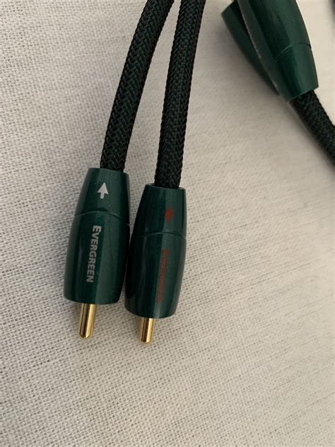 AudioQuest Evergreen RCA To RCA Cable Hi Fi And Cinema Cables